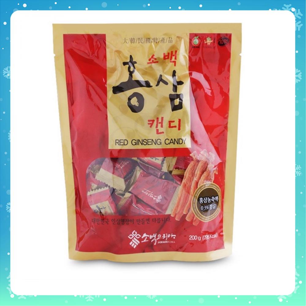 Kẹo hồng sâm Sobaek Hàn Quốc 200g