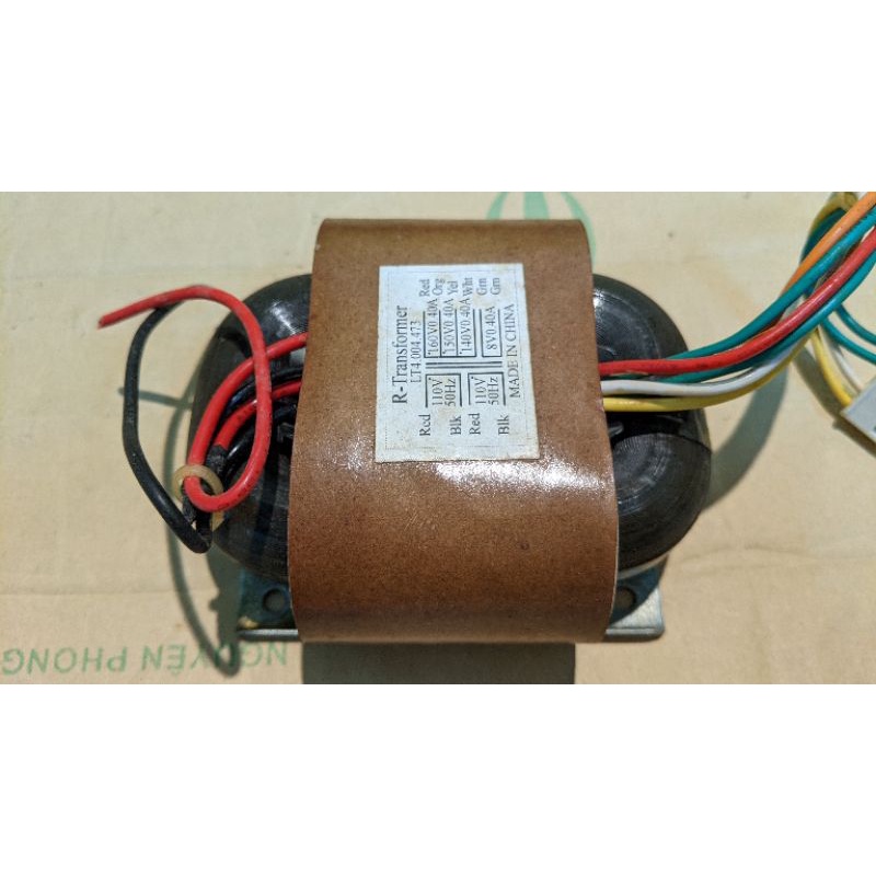 Biến áp lõi R-Core cho DIY