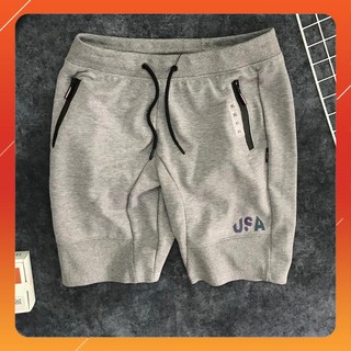 Quần Short Nam ▶️FREESHIP – HÀNG CHẤT▶️ Có Khóa Kéo, Logo Đổi Màu, Chất Liệu Thun Nỉ Ngoại Nhập
