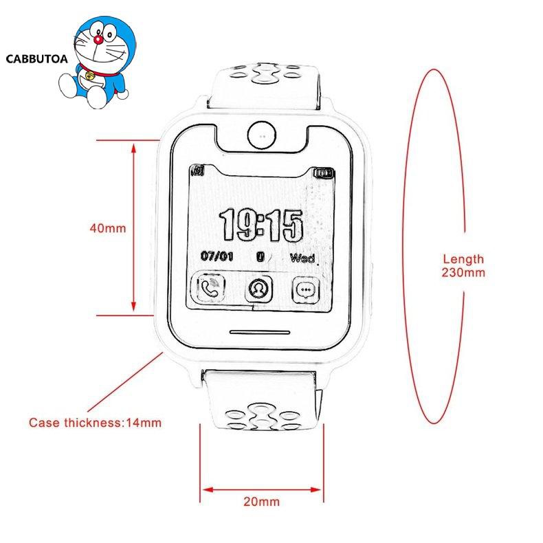Đồng Hồ Thông Minh S6 1.54 Inch Màn Hình Cảm Ứng Led Kỹ Thuật Số Thời Trang Cho Bé