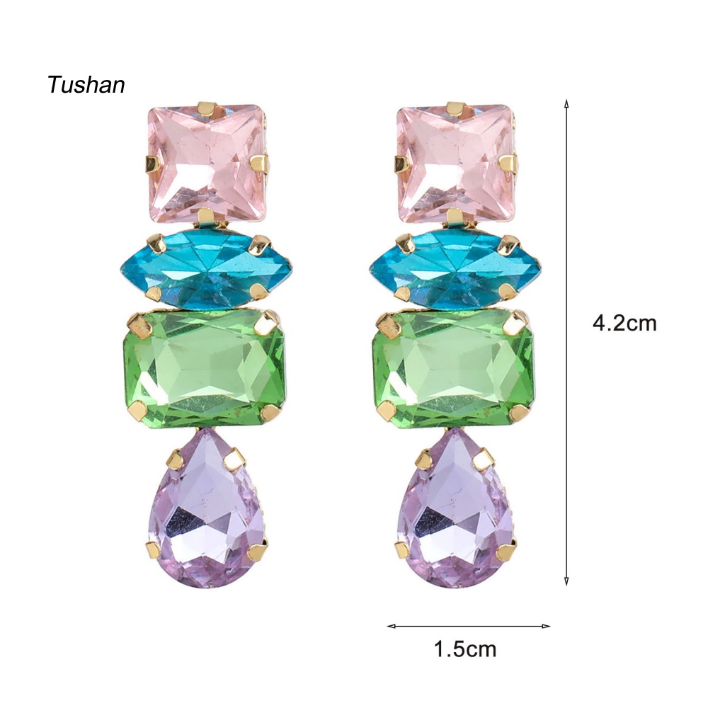 Khuyên Tai Nữ Hình Giọt Nước Thời Trang Thanh Lịch