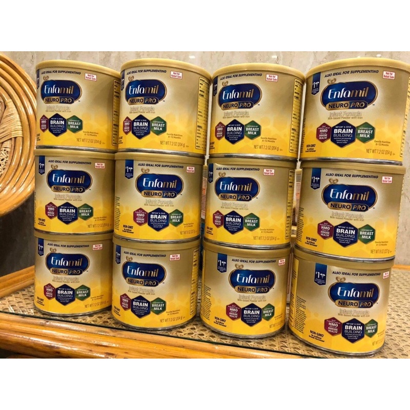 ENFAMIL NEURO PRO  CHO CÁC BÉ 0-12 THÁNG size 204g