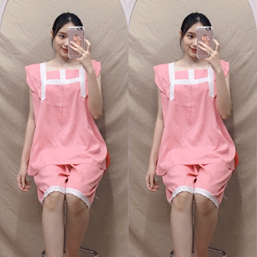 Bộ bầu mặc nhà chất mát 40-68kg