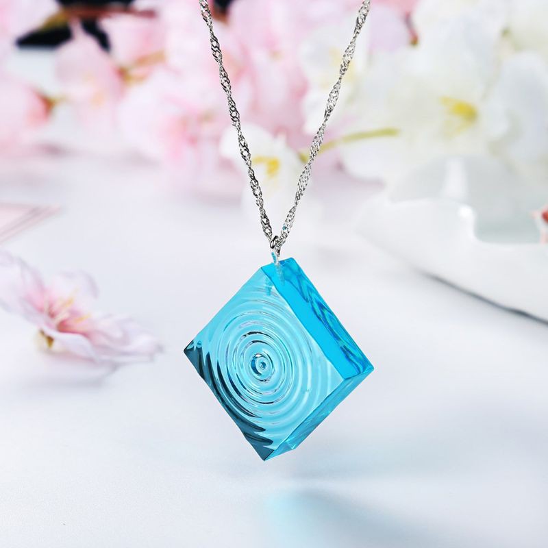 Set 4 Khuôn Silicon Làm Mặt Dây Chuyền Thủ Công Siêu Tiện Lợi