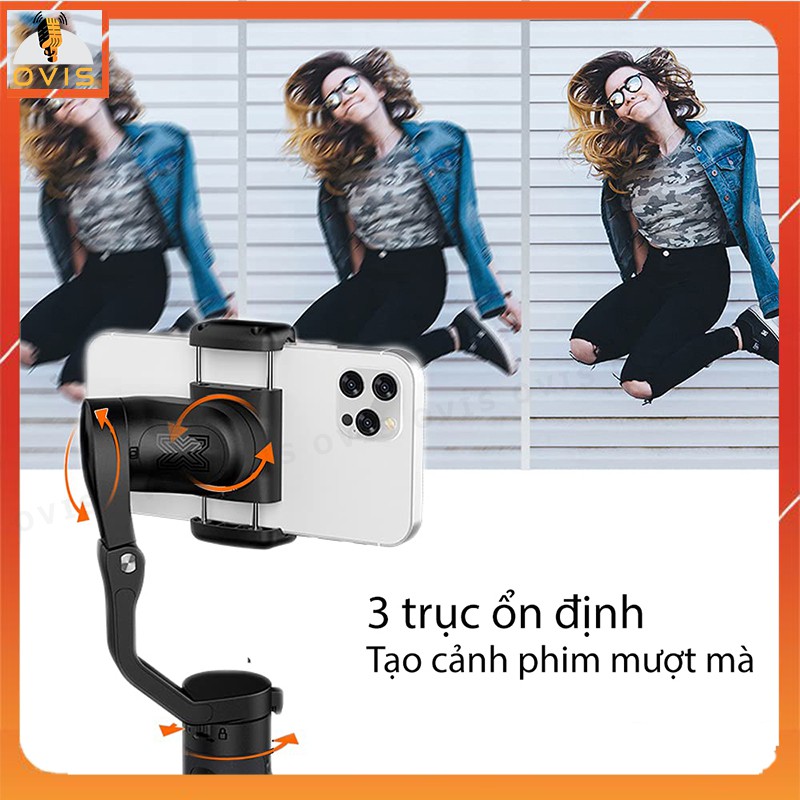 Tay Cầm Chống Rung (Gimbal) Hohem Isteady X2 Điều Khiển Từ Xa Không Dây Cho Smartphone | WebRaoVat - webraovat.net.vn