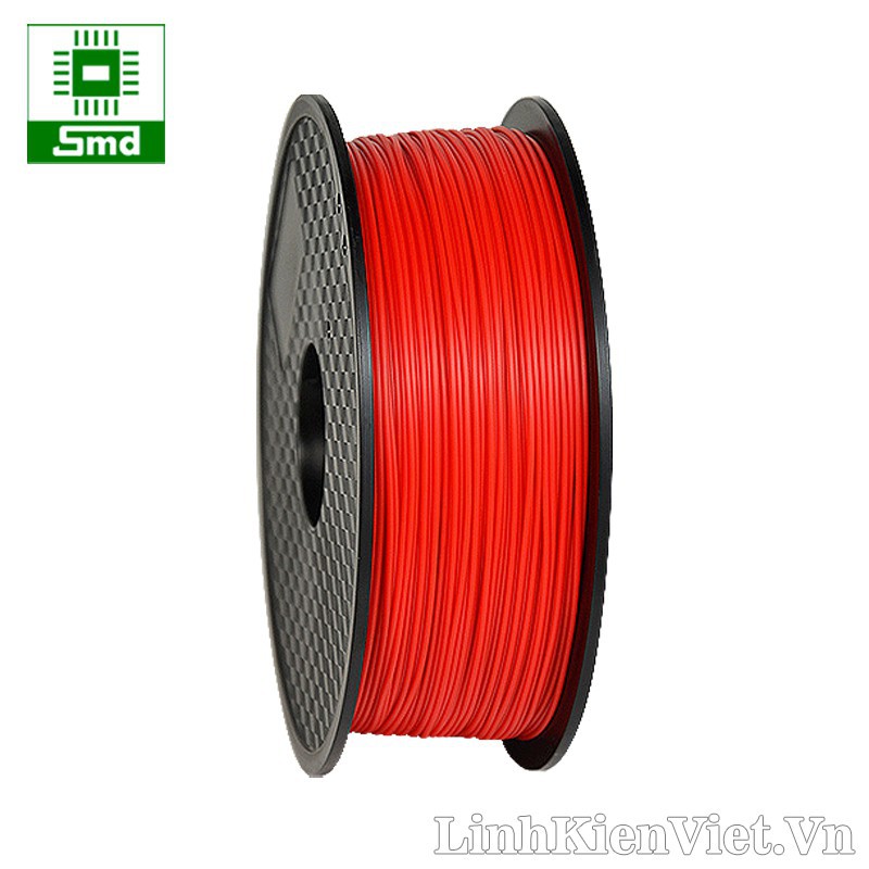Cuộn nhựa in 3D chất liệu PLA 1.75mm 1kg (màu đỏ)
