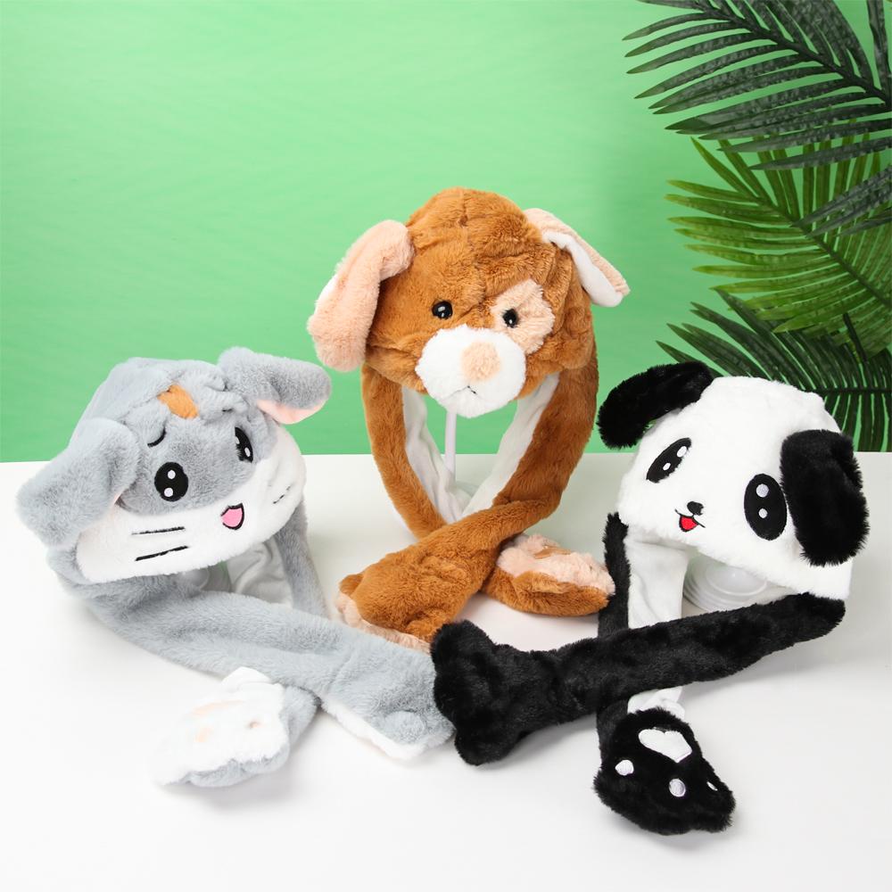 Mũ Tai Thỏ Mềm Mại Giữ Ấm Dễ Thương