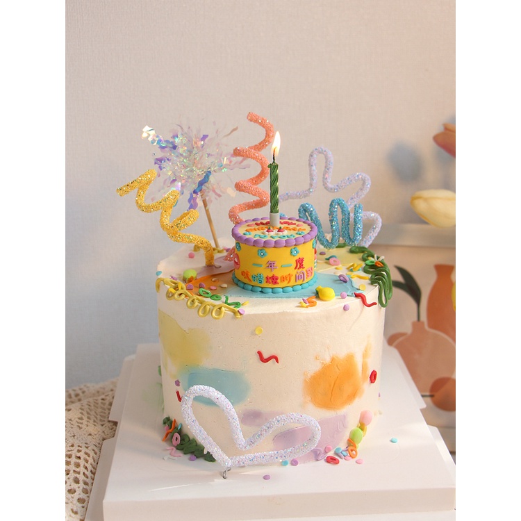 Dải Sắt Mềm Có Thể Gấp Gọn Dùng Trang Trí Bánh Kem Phong Cách Hàn Quốc