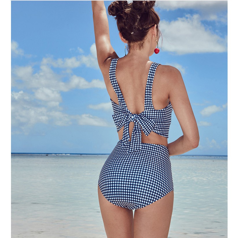 [THANH LÝ] Bộ Đồ bơi Bikini 2 mảnh Caro 9122 [Set Áo bra và quần lót] - CoCo Bikini | BigBuy360 - bigbuy360.vn