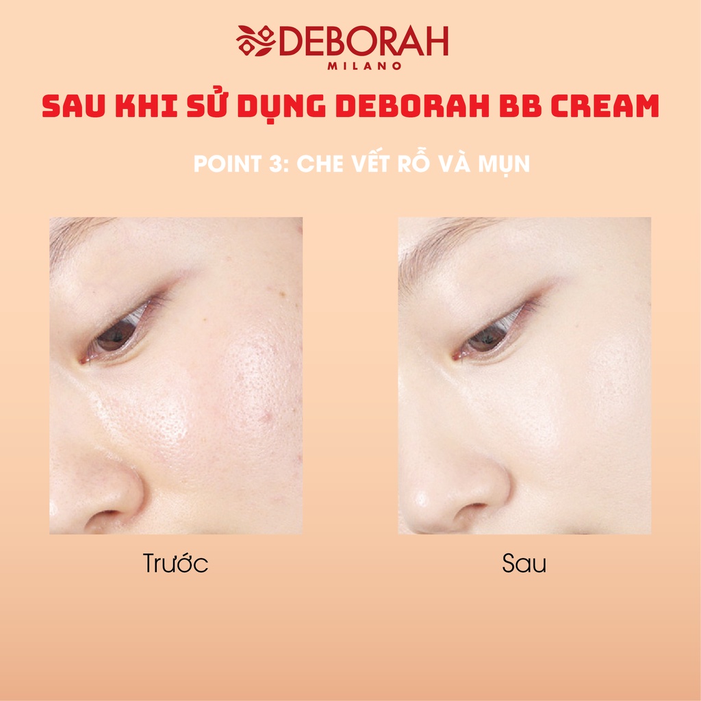 Kem Nền Trang Điểm Deborah BB Cream 5 in 1 - 30ml