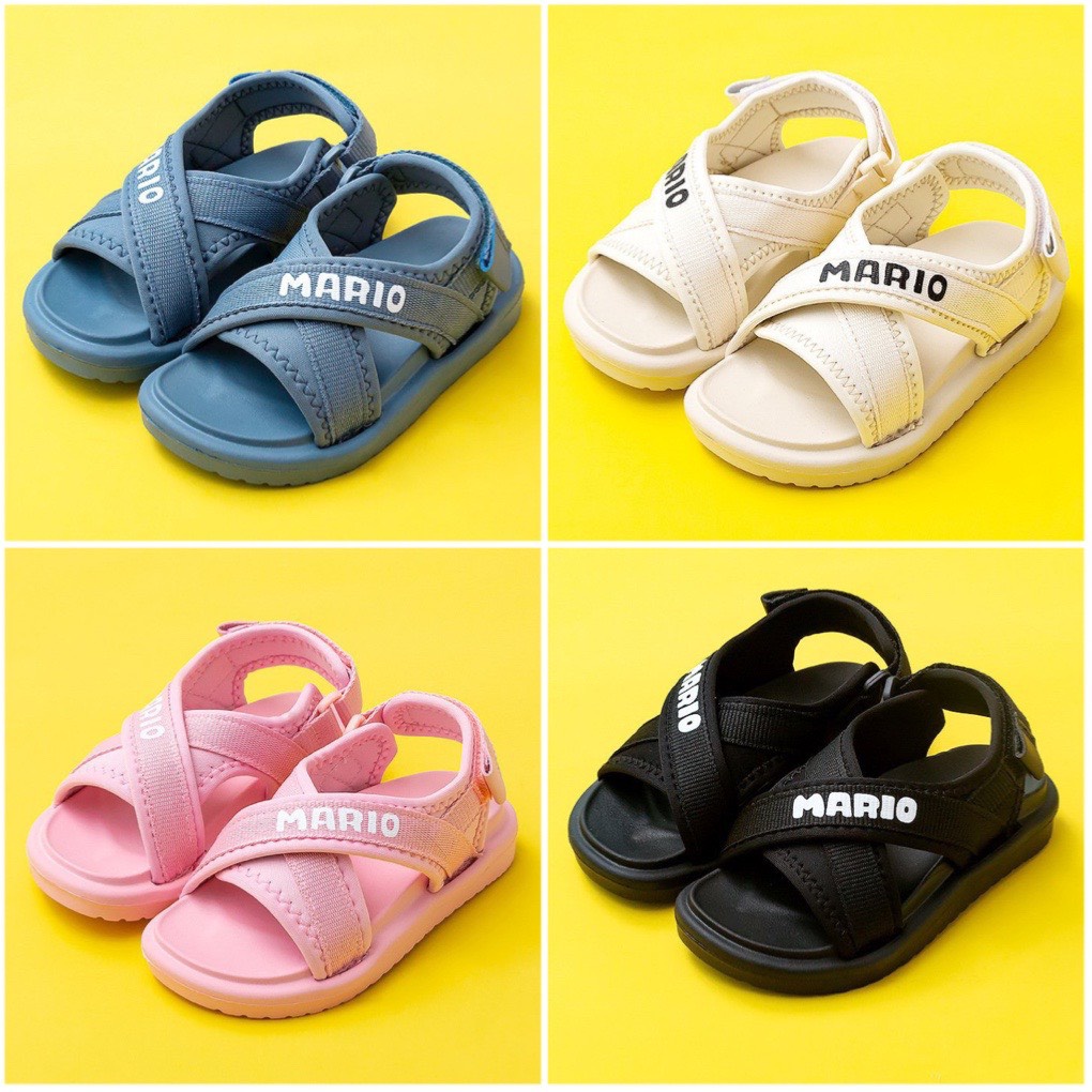 Dép sandal mario chĩnh hãng cho bé siêu nhẹ thể thao thời trang phong cách từ 2-7 tuổi ( QL-6214 )