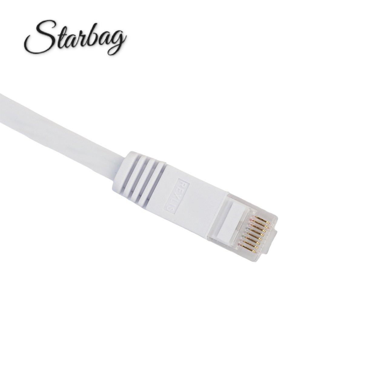 Cáp phẳng kết nối mạng Ethernet CAT6e tốc độ cao dùng cho văn phòng/tại nhà | BigBuy360 - bigbuy360.vn