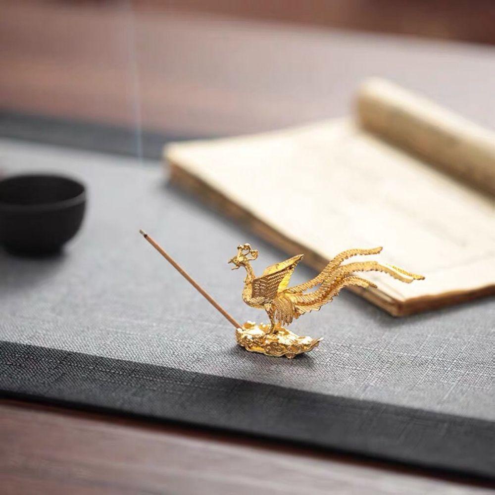 1 Mô Hình Phượng Hoàng Mini Bằng Hợp Kim Kẽm|Giá Đỡ Nhang Trầm Hương Tiện Dụng