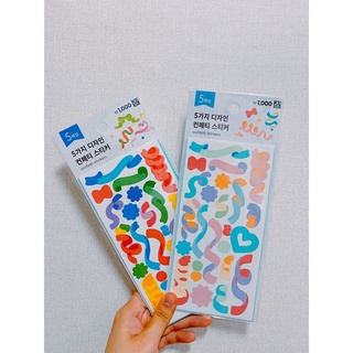 [CÓ SẴN] STICKERS CONFETTI TRANG TRÍ - DAISO HÀN QUỐC