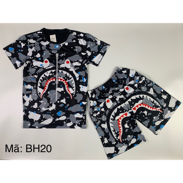 Bộ đồ hè nam Bape