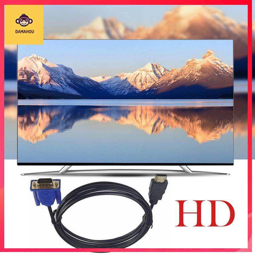 Cáp chuyển đổi HDMI sang VGA chuyên dụng cho laptop/ máy tính bảng