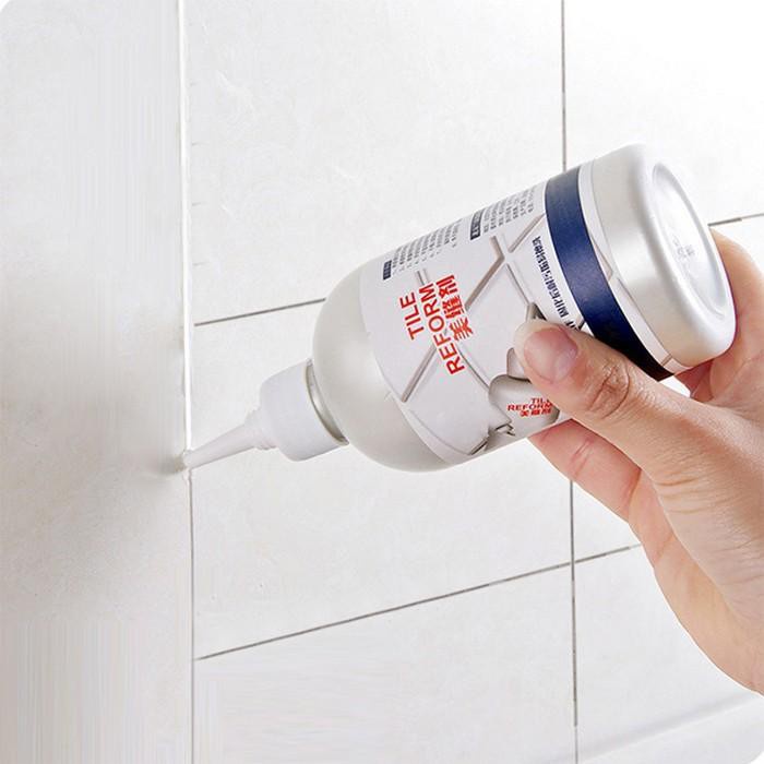 Chai Sơn Kẻ Chỉ Gạch Đá Hoa Cao Cấp 280Ml - Keo Chà Ron Sứ Làm Mới Mạch Gạch Sàn Nền Nhà Tắm, Bồn Rửa Chén