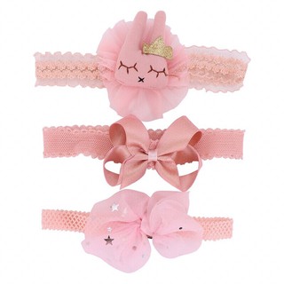 Set 3 băng đô bé gái siêu mềm