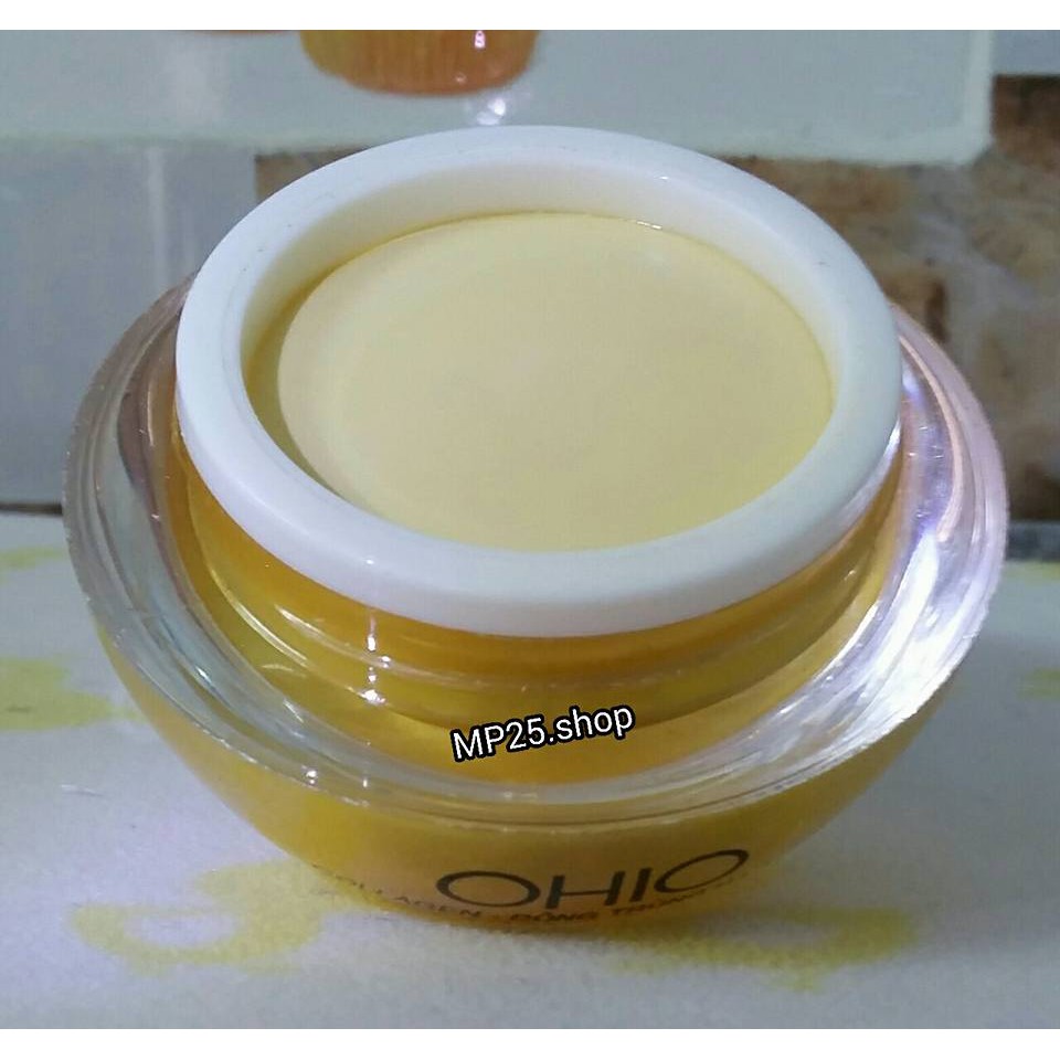 Kem mụn - Trắng da - Xóa tàn nhang - Thâm - Liền sẹo - Tái tạo da 12 tác dụng Ohio Collagen - Đông trùng hạ thảo 30g