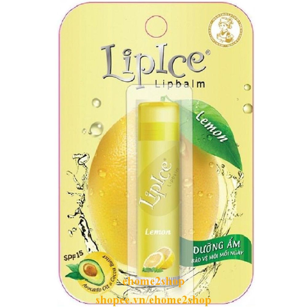 Son Dưỡng Lipice 4.3g Không Màu Với Nhiều Hương Thơm Giúp Bạn Dễ Lựa Chọn Hơn shopee.vn/ehome2shop.