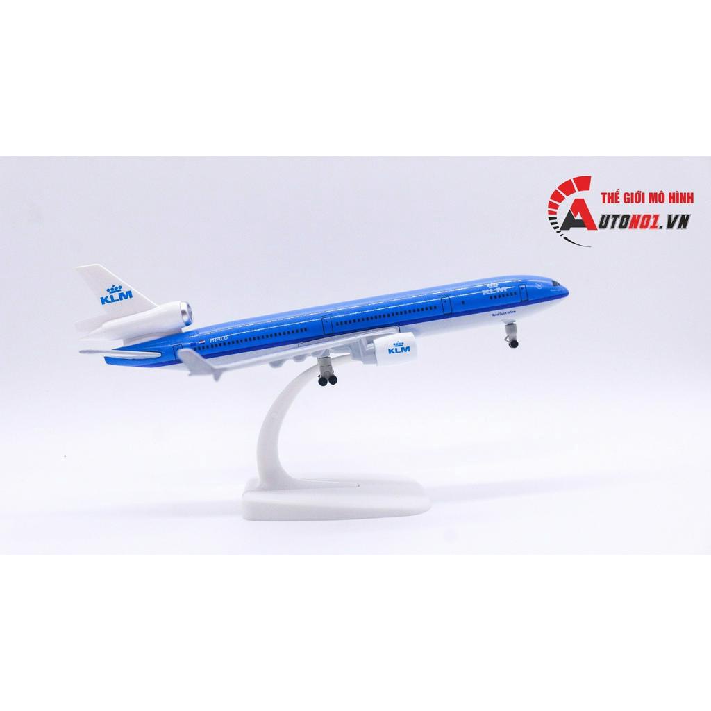Mô hình máy bay KLM MD-11 PH-KCB 20cm MB20013