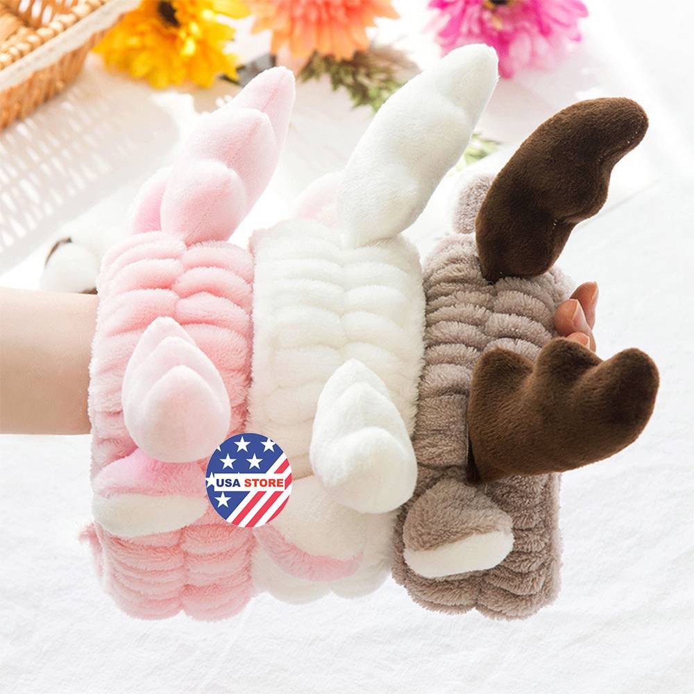 Băng Đô Giữ Tóc TUẦN LỘC - Nơ Bờm Cute Bạn Gái, Hỗ Trợ Rửa Mặt, Trang Điểm (Chọn Màu Xinh)