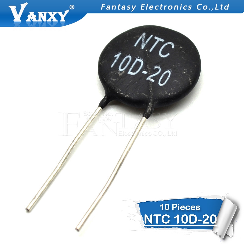 Set 10 Điện Trở Nhiệt Ntc 10d-20 Chuyên Dụng
