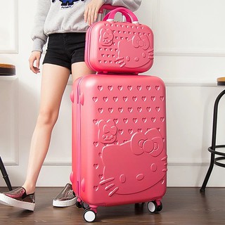 BỘ 3 CHIẾC VAlY (14+20+24) HELLO KITTY SIÊU CUTE