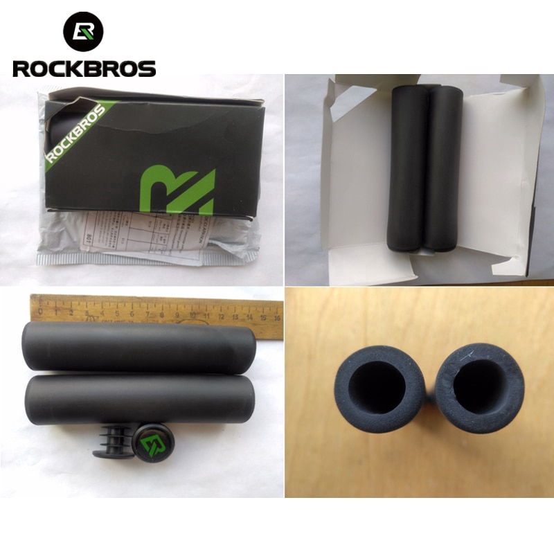 Cặp Bọc Tay Lái Xe Đạp Chống Trượt Rockbros Nhiều Màu