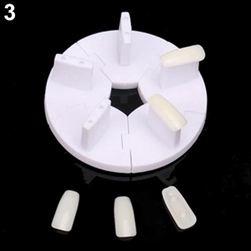 Bộ giá đỡ móng tay giả thực hành vẽ nghệ thuật