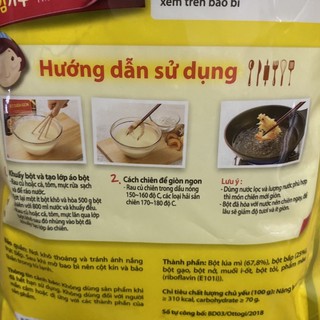 [500g] Túi Bột Chiên Giòn Tempura Ottogi