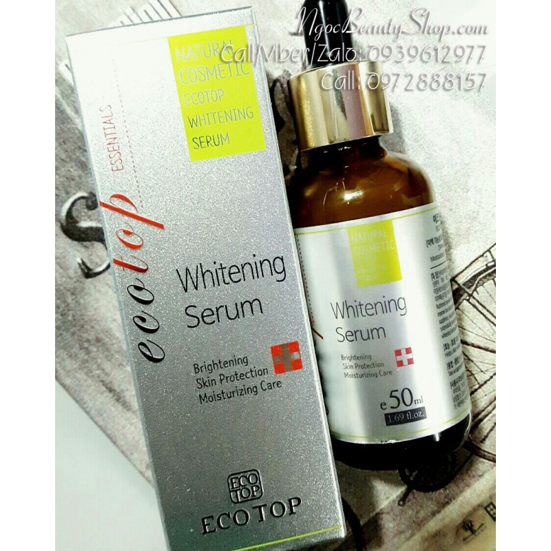 SERUM DƯỠNG TRẮNG DA ECOTOP WHITENING SERUM 50ML CHÍNH HÃNG - 7483