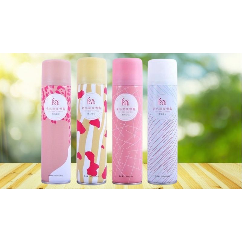 [RẺ VÔ ĐỊCH]ISSY – Dầu gội khô xịt gội khô không cần nước cho tóc bết dầu