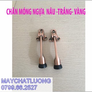 CHẶN CỬA MÓNG NGỰA  CAO CẤP  NÂU – TRẮNG - VÀNG
