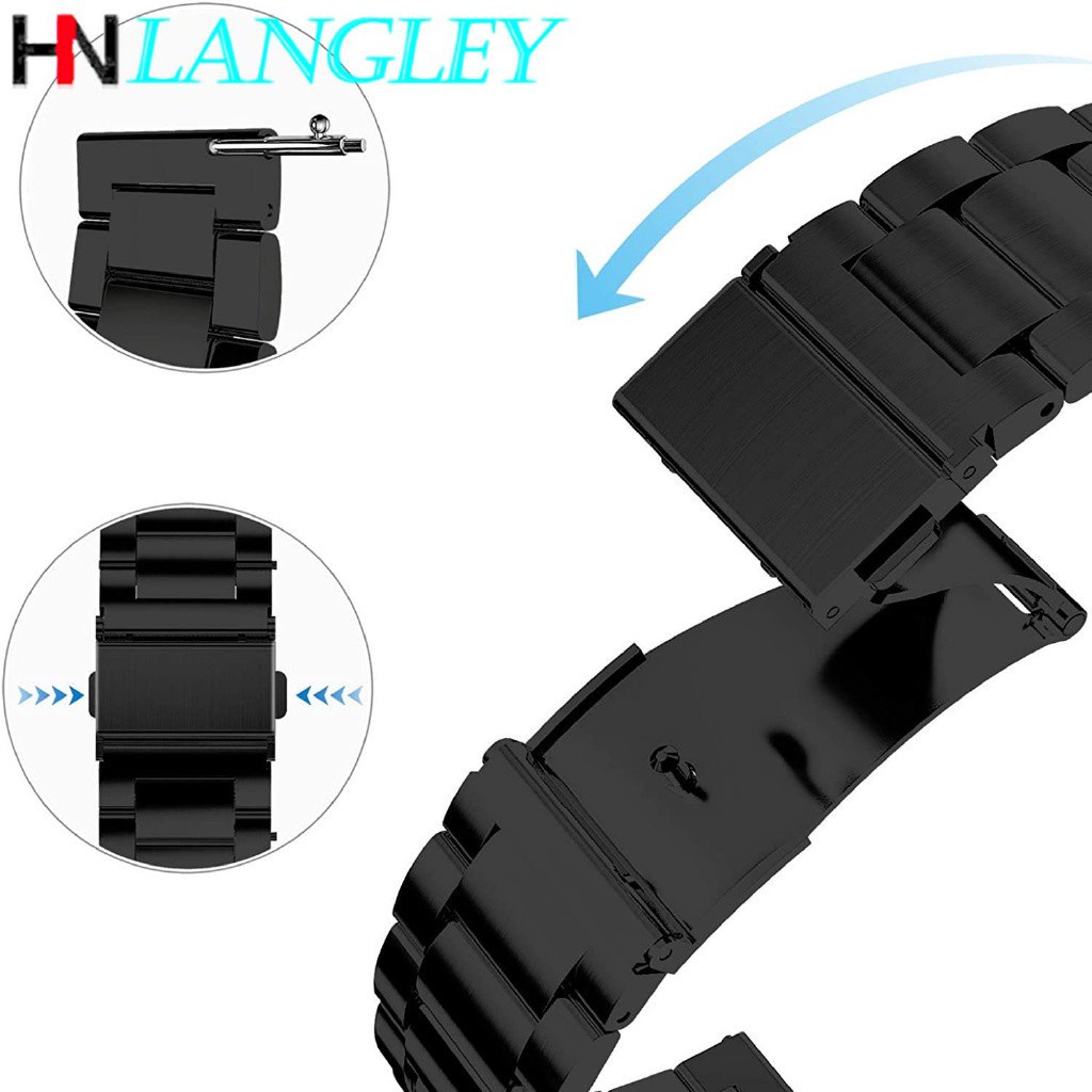 Vòng Đeo Tay Tháo Gỡ Nhanh Bằng Thép Không Gỉ 14mm / 16mm / 18mm / 19mm / 20mm / 22mm / 24mm