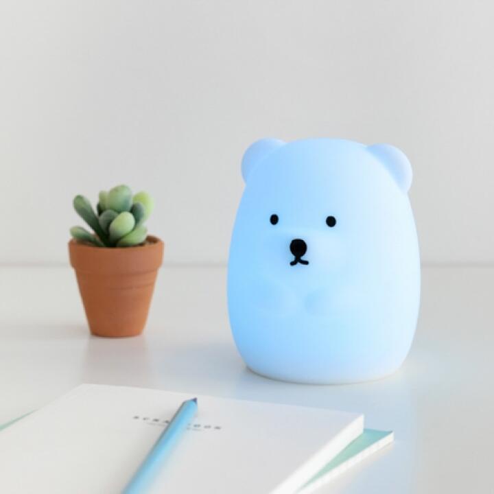 Đèn Ngủ ARTBOX Hàn Quốc Hình Gấu Silicone (Size Trung)