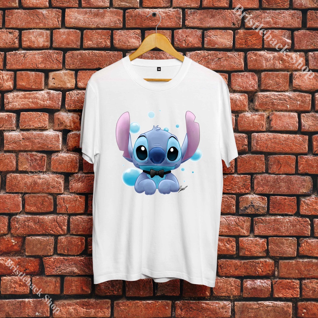 Áo Phông Lilo and Stitch Unisex đẹp cực chất ngắn tay cute dễ thương I5LAS016
