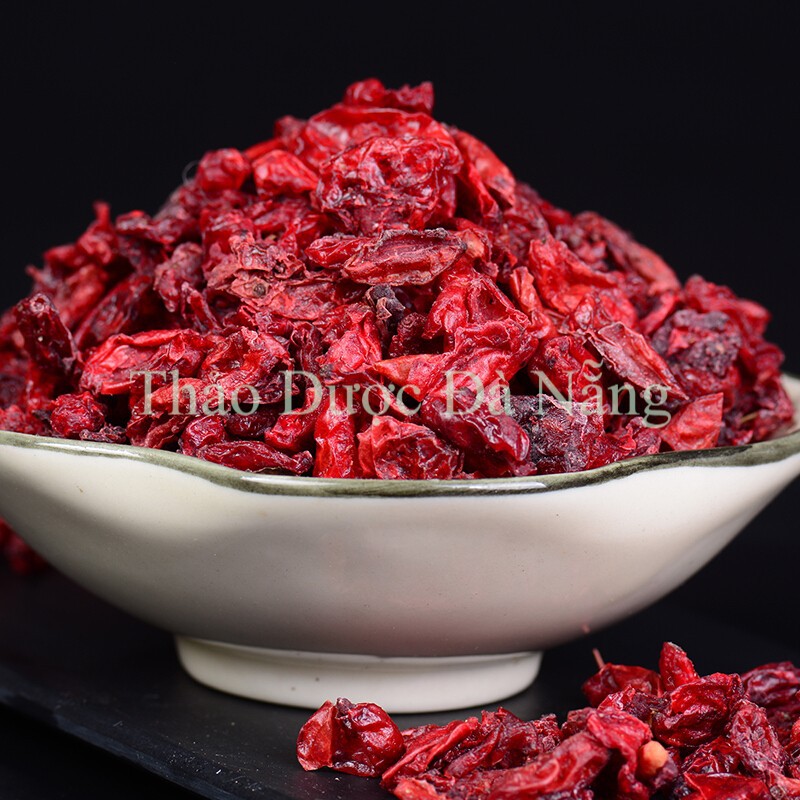 Sơn Thù  đỏ đẹp đã tách bỏ hạt 100 gram.