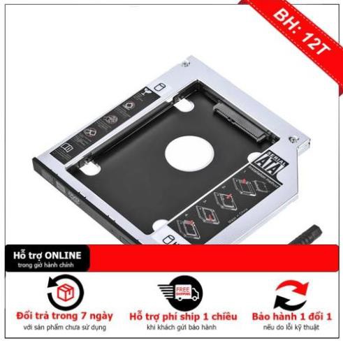 [BH12TH] Caddy Bay HDD SSD SATA 3 9.5mm/12.7mm - Khay ổ cứng