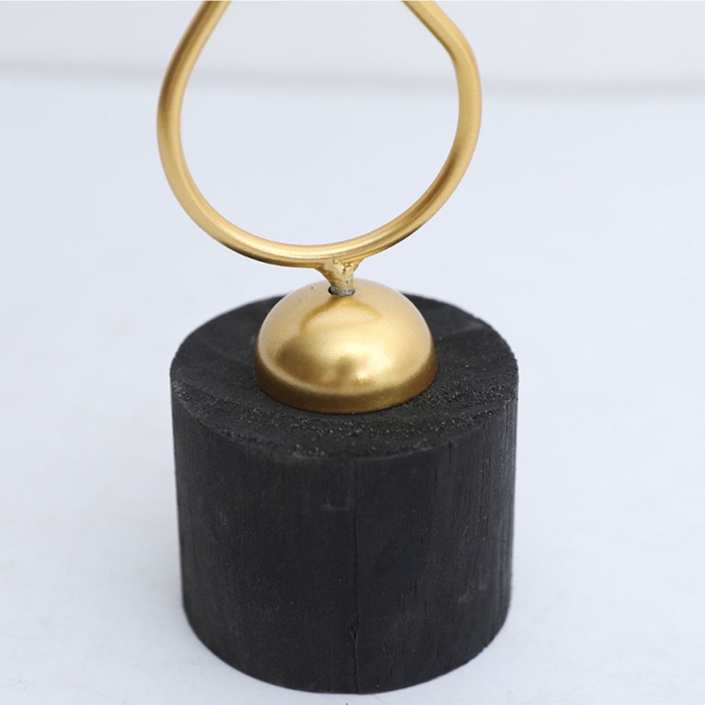 Lá cây bạch quả bằng kim loại phong cách Bắc Âu sang trọng trang trí nội thất/ văn phòng