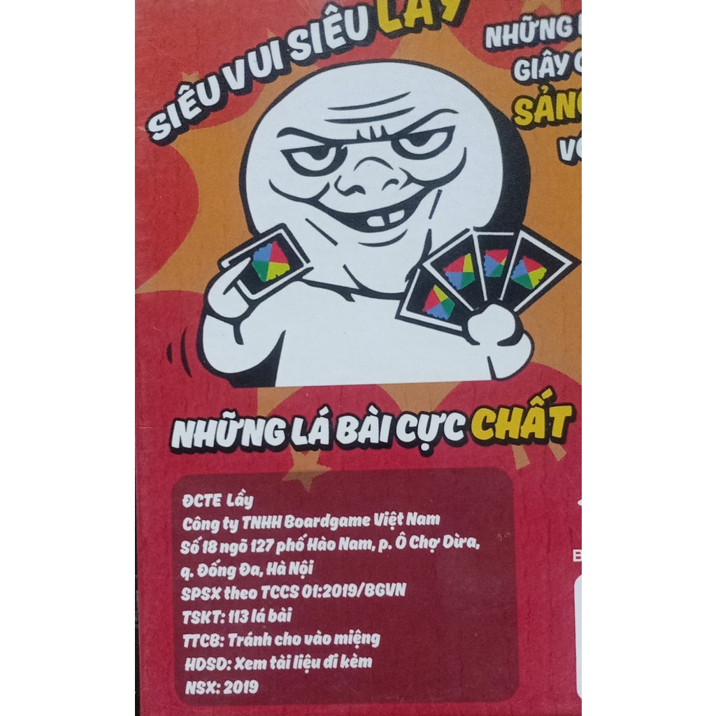 Đồ chơi thẻ bài Lầy