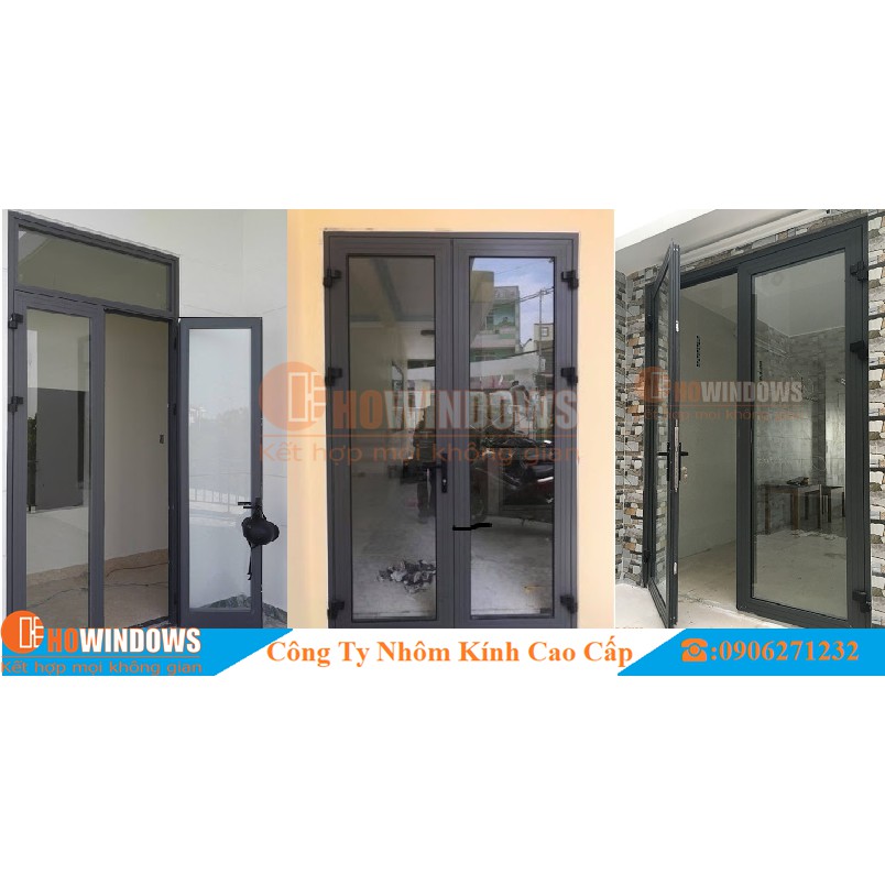 CỬA ĐI 2 CÁNH NHÔM XINGFA.