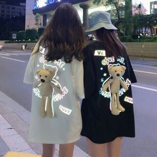 (order) áo thunn dính gấu sau lưng