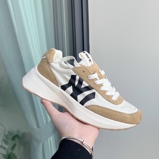 [HT SNEAKER] Giày Sneaker MLB Chunky Jogger Vàng-Be-Xám Ảnh Thật