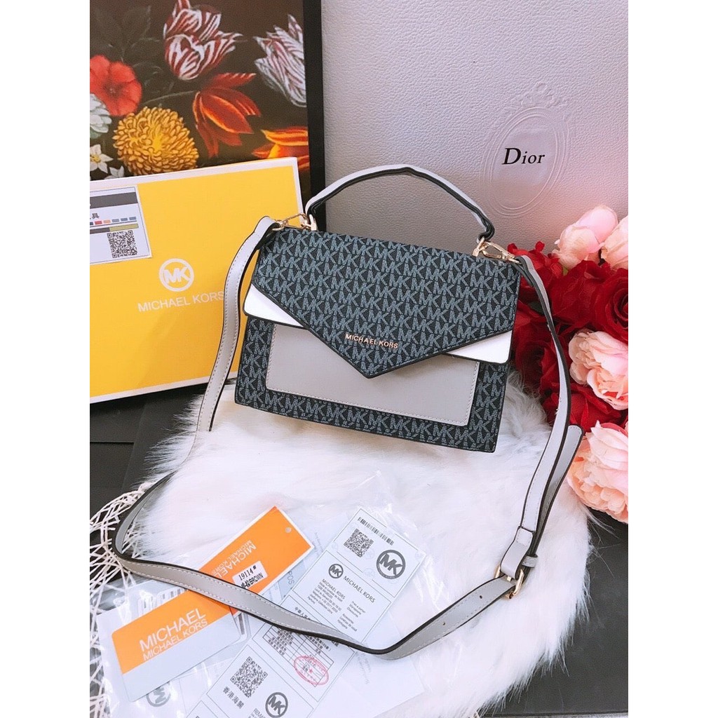 Túi xách công sở MK nắp bì thư siêu sang