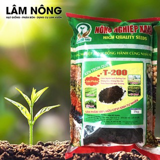 1kg Phân hữu cơ sạch không hôi - Dùng trồng rau, cây cảnh, hoa quả