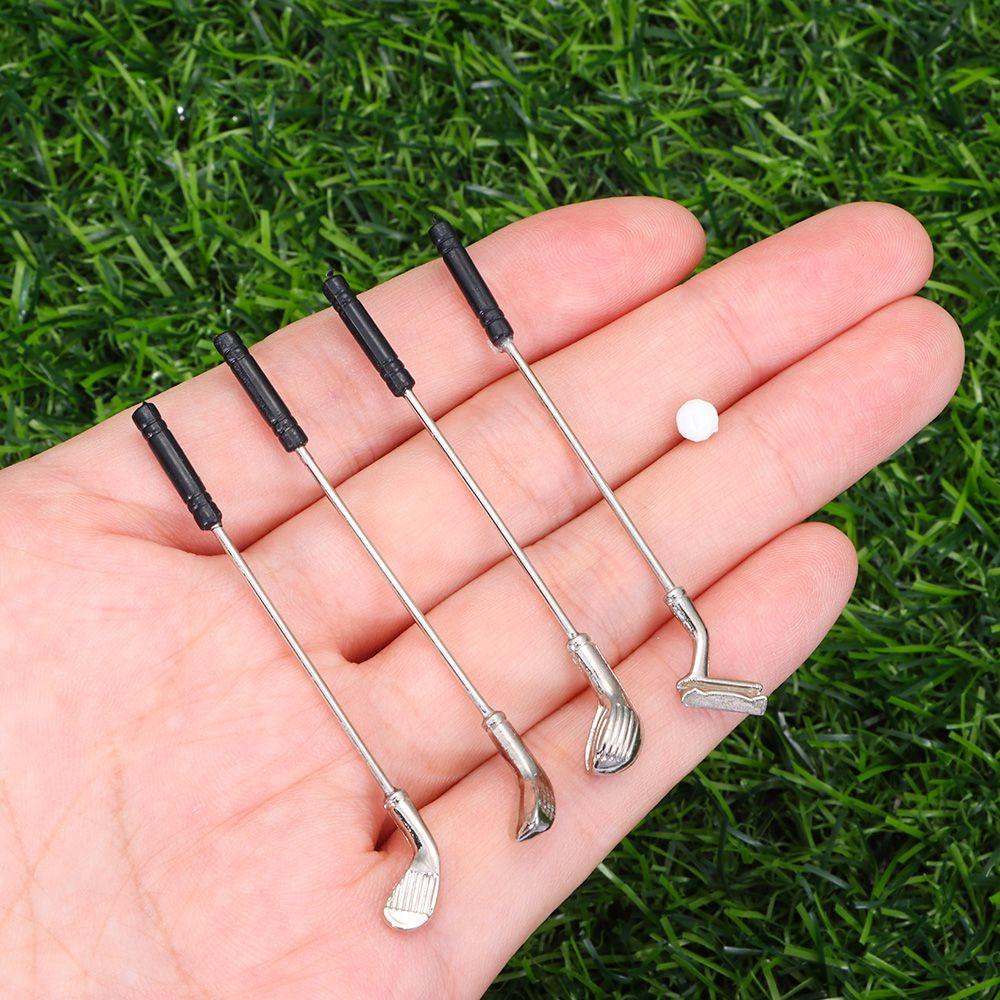 Bộ 5 Món Đồ Chơi Đánh Golf Trang Trí Nội Thất Ngoài Trời Cho Bé