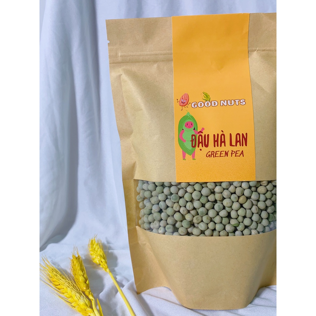 ĐẬU HÀ LAN XANH NGUYÊN HẠT 500g