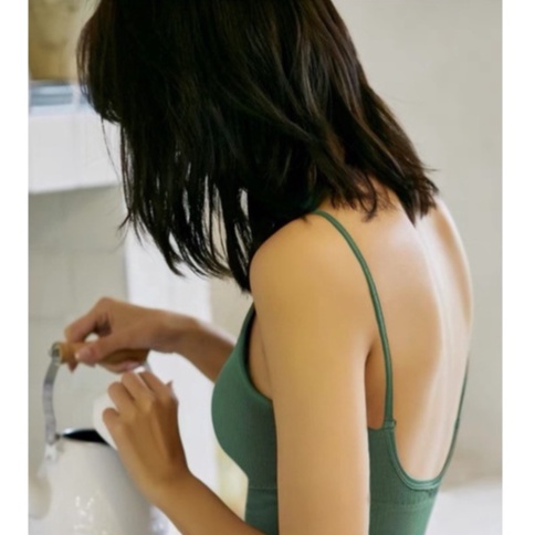 Áo Lót bầu - Áo Bra Nữ QT16905-  2 dây tập gym chữ U hở lưng ÁO NGỰC không gọng nâng ngực gợi cảm co giãn tiện lợi PK