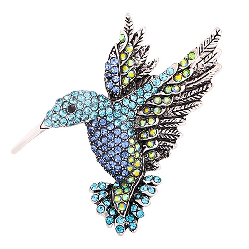 Ghim Cài Áo Hình Chim Ruồi Sang Trọng